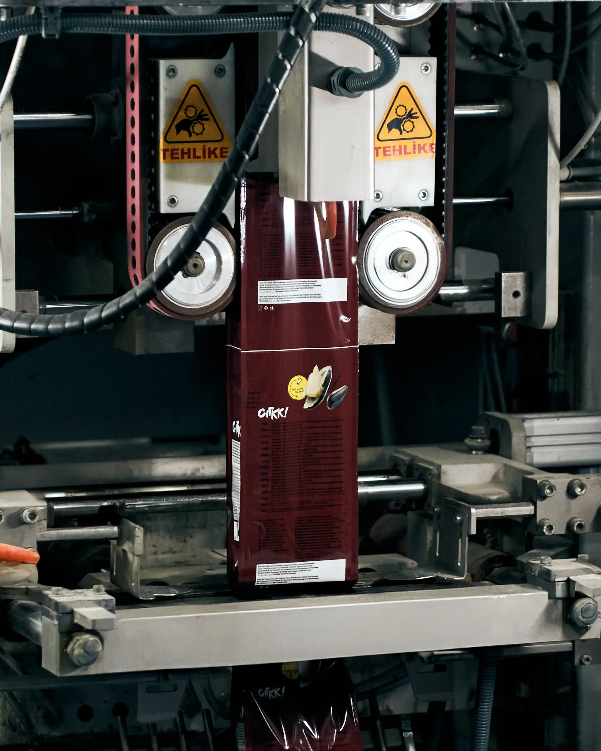 SN4CK brand nuts sorting machinery and automated packaging systems