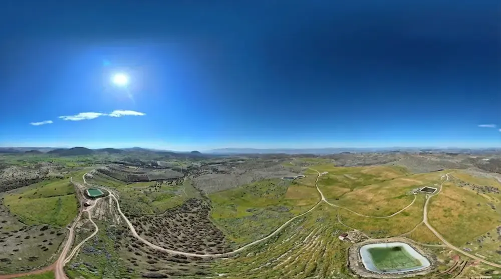 HHY Agro vast agricultural lands and vineyard cultivation in Kalecik