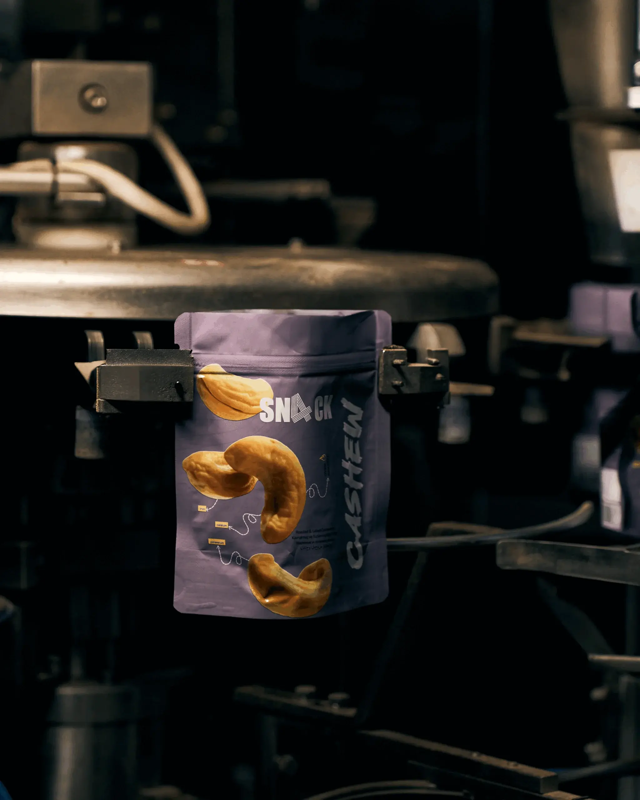 SN4CK functional energy bars with premium roasted cashew nuts
